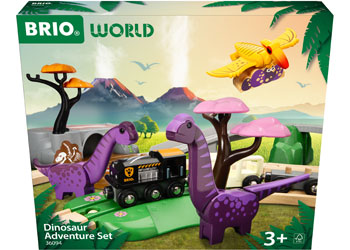 Brio - Dinosaur Adventure Set 21 piece image 0