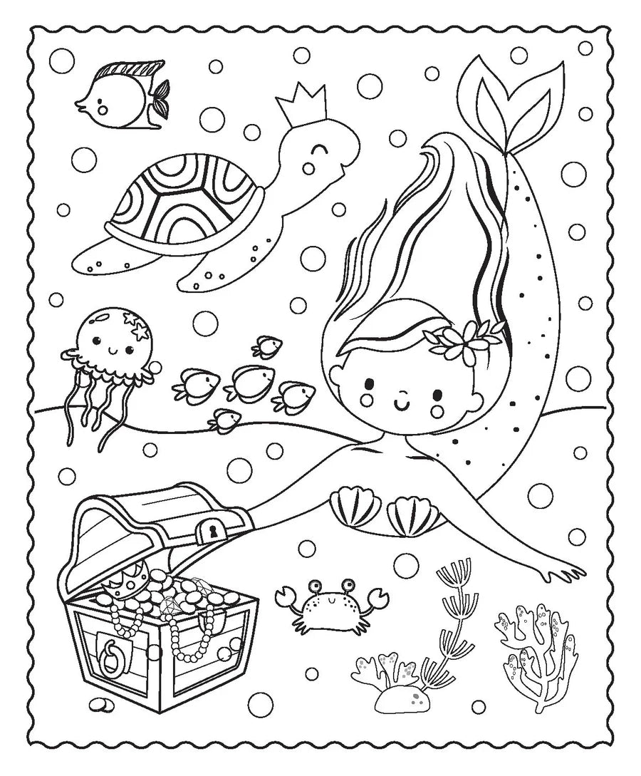 Markerific - Activity Folder - Mermaid image 3