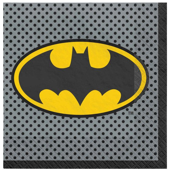 Batman Heroes Unite Lunch Napkins 16pc image 0