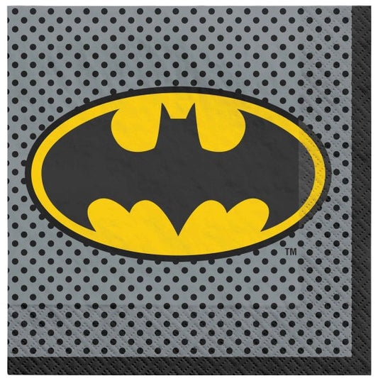 Batman Heroes Unite Lunch Napkins 16pc image 0