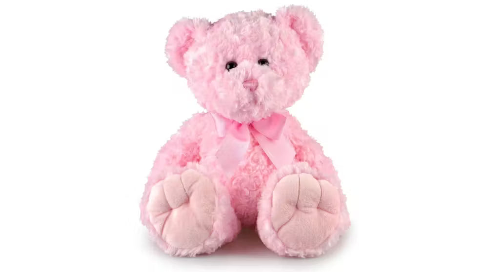 Korimco - Max Teddy Bear - Pink 35cm image 0