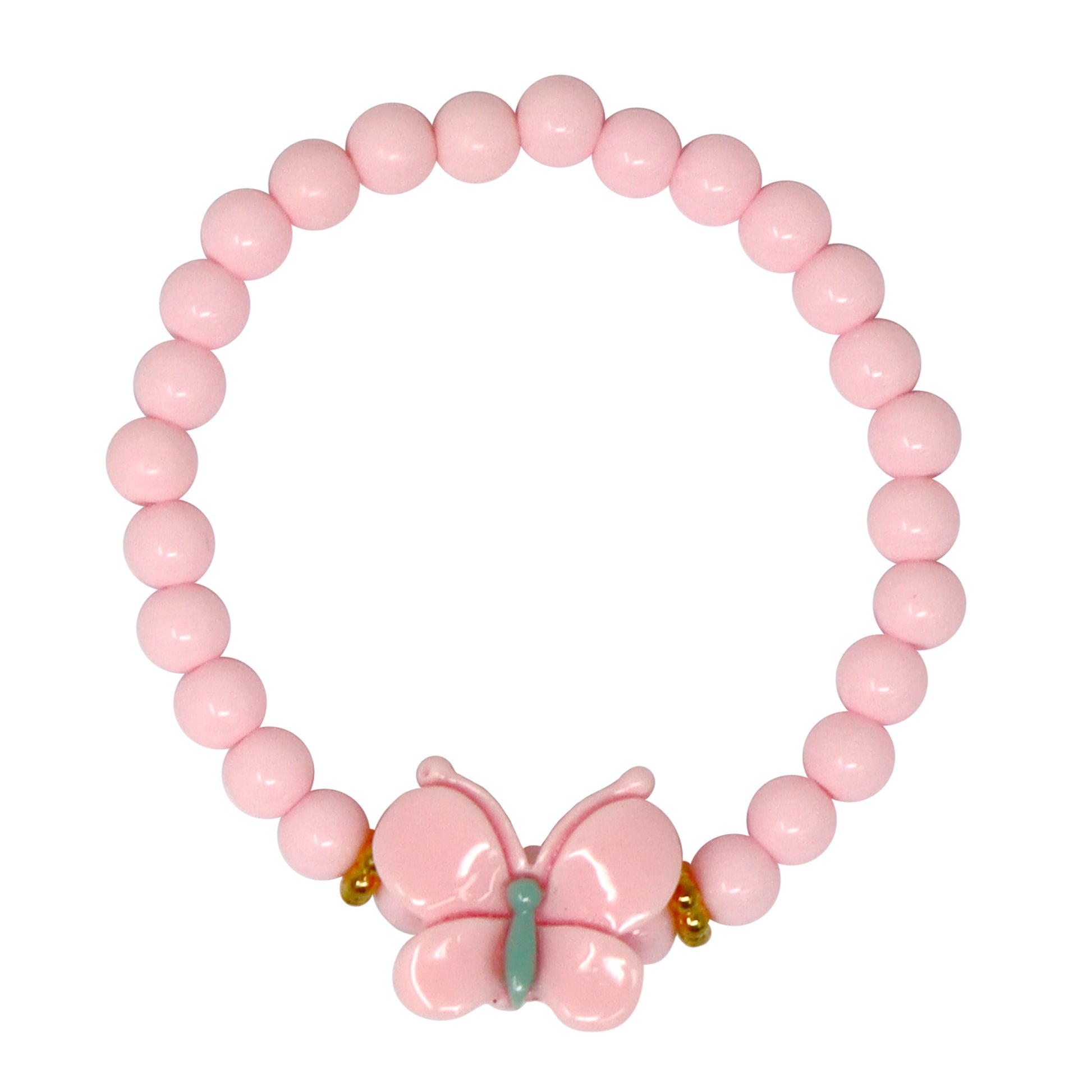 Pink Poppy Butterfly Bracelet 3pc image 4