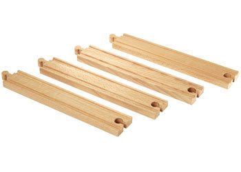 Brio - Long Straight Tracks 4 pieces image 1