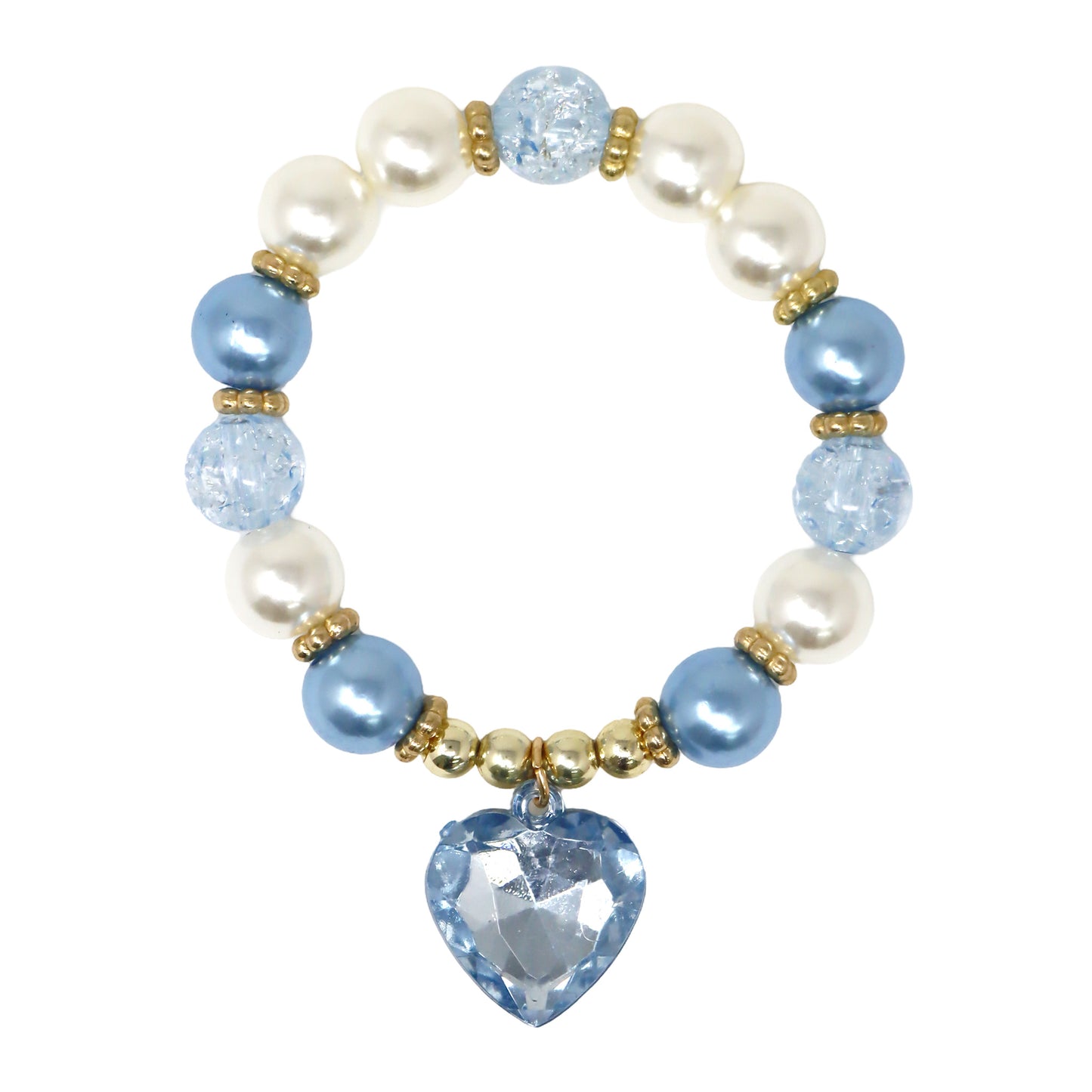 Pink Poppy Pearl Heart Necklace Set image 7