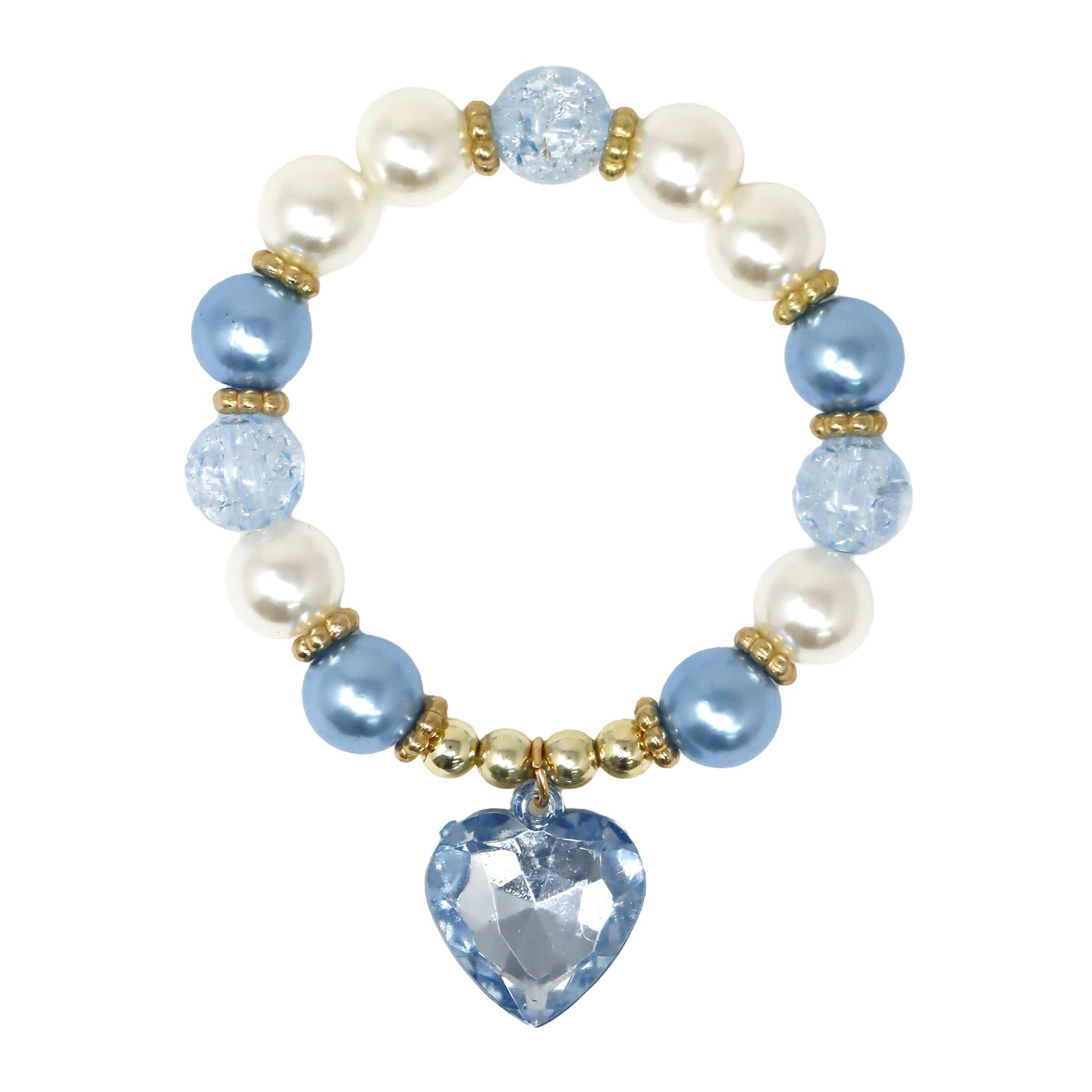 Pink Poppy Pearl Heart Necklace Set image 7