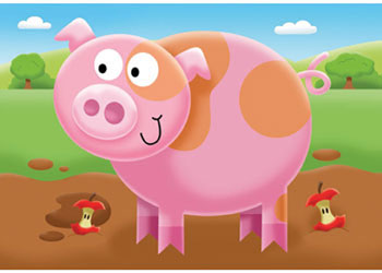 Ravensburger - On the Farm My First Puzzle 2/3/4/5p image 2
