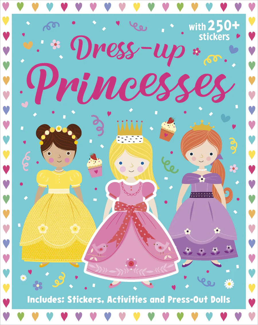 Sticker Dress-Up Book - Princesses image 0