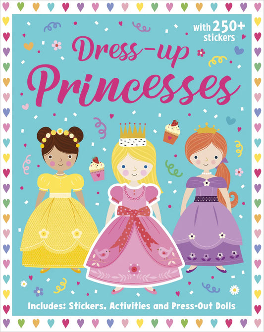 Sticker Dress-Up Book - Princesses image 0