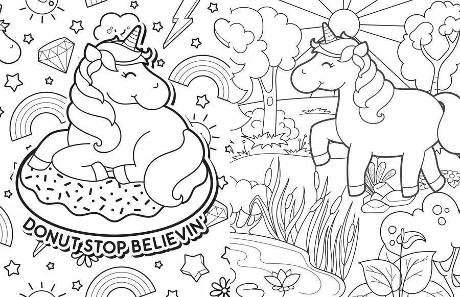 Colour Fun - Unicorns image 1