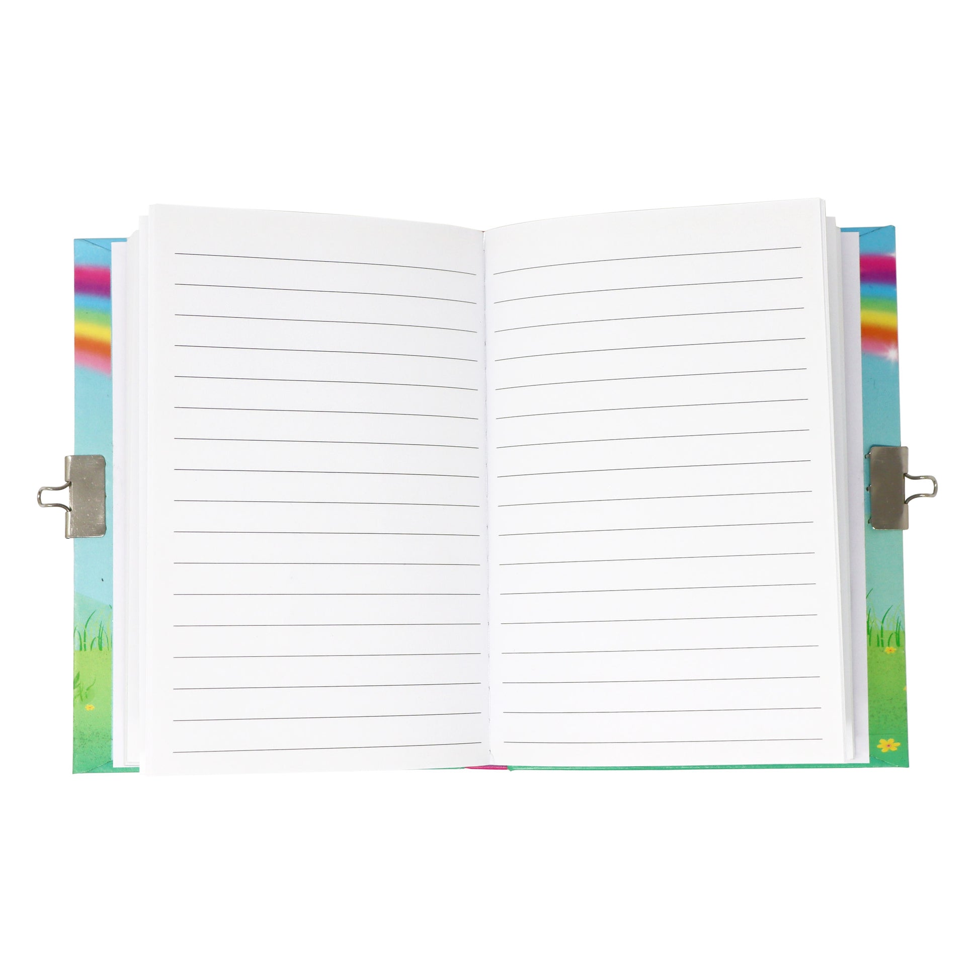 Pink Poppy Unicorn Lockable Notebook image 2