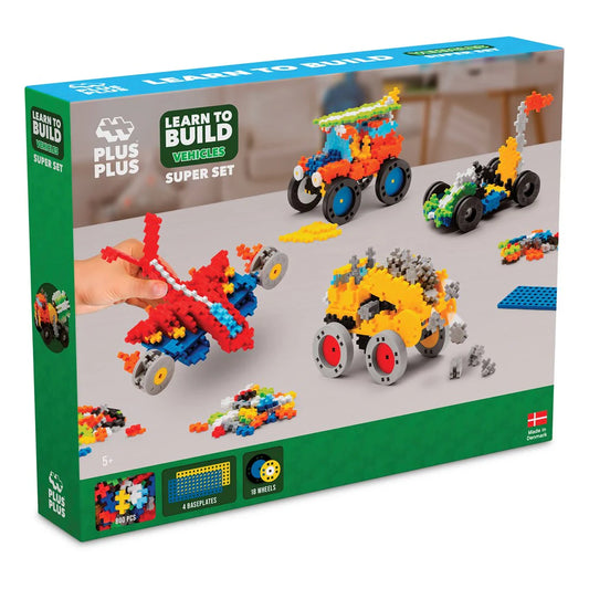 Plus-Plus - Learn to Build - Vehicles  image 0