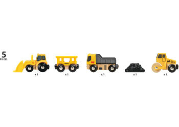 Brio - Construction vehicles 5 pieces image 2