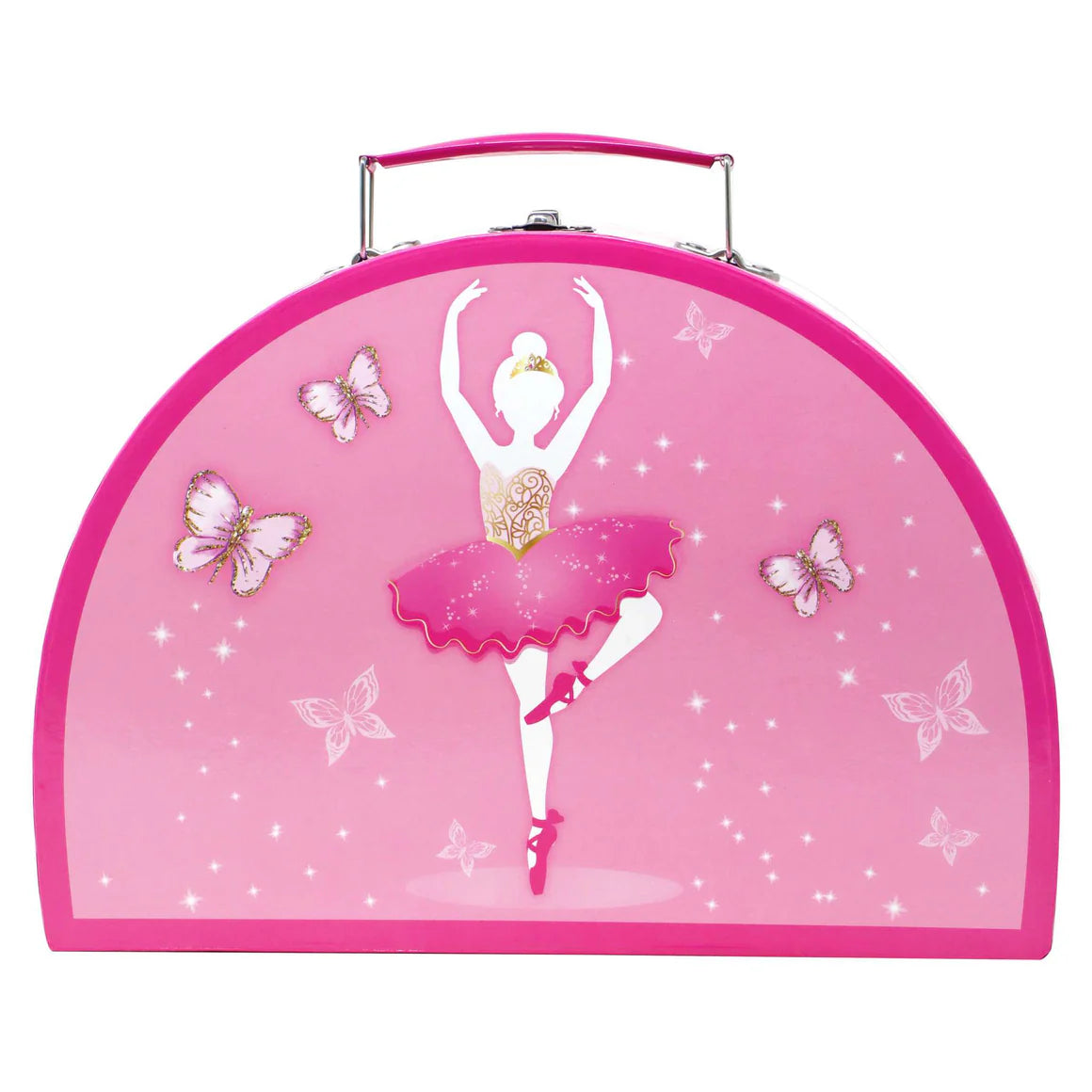 Pink Poppy - Butterfly Ballet Tin Tea Set image 1