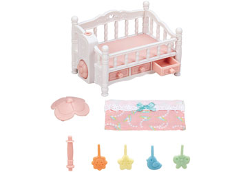 Sylvanian Families - Crib with Mobile image 3