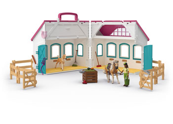 Schleich - Open Stable "Little Horseshoe" image 3