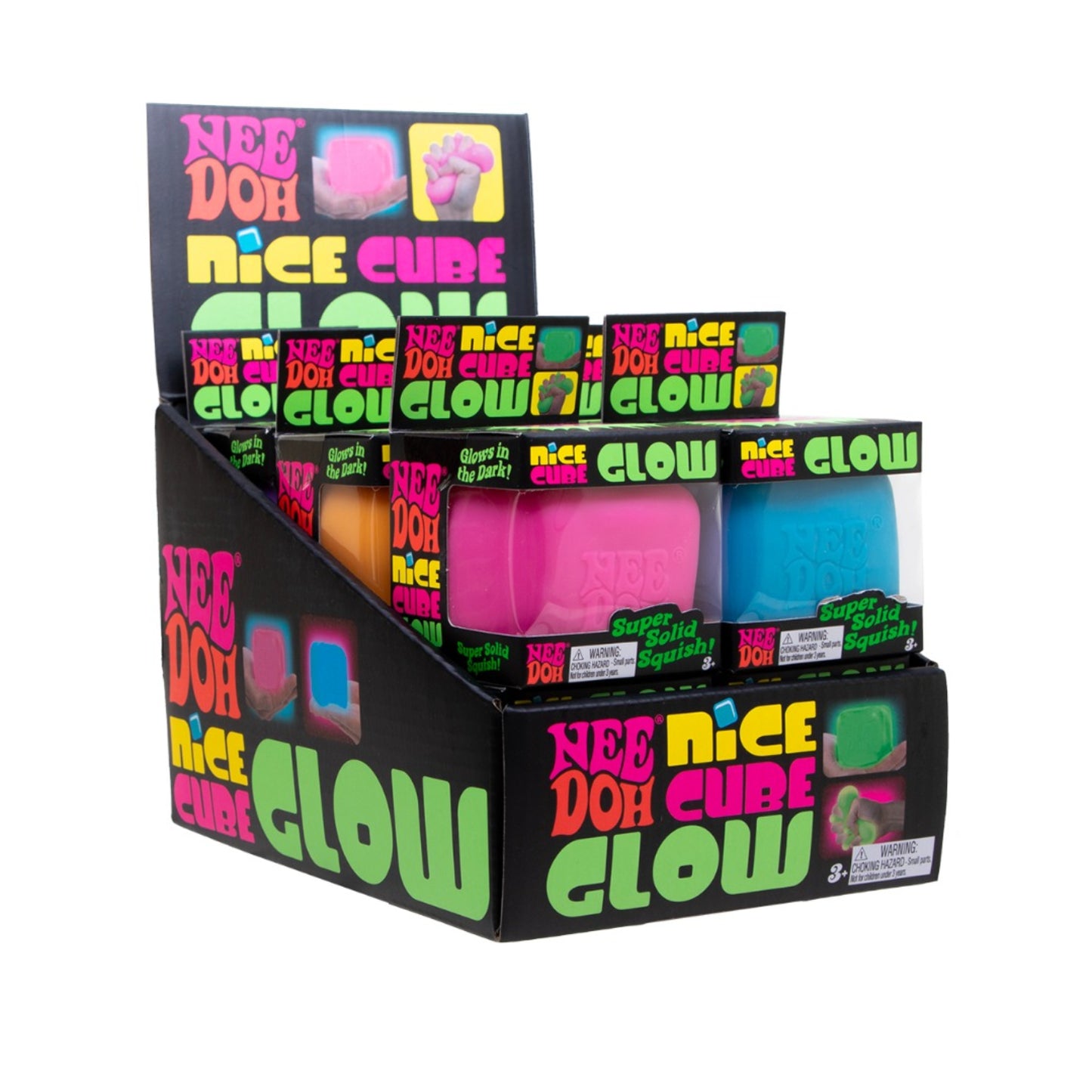 Nee Doh Glow in the Dark Nice Cube image 0