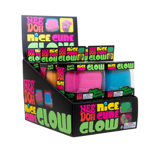 Nee Doh Glow in the Dark Nice Cube image 0