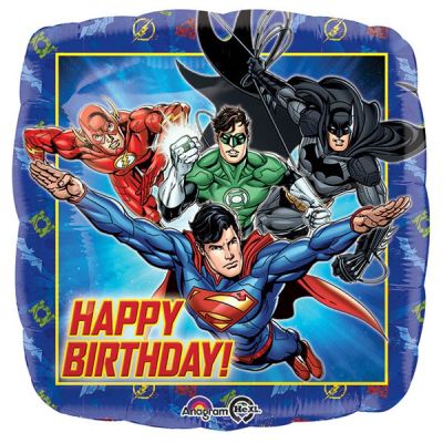 Super Hero Licensed Foil with Latex Balloons image 4