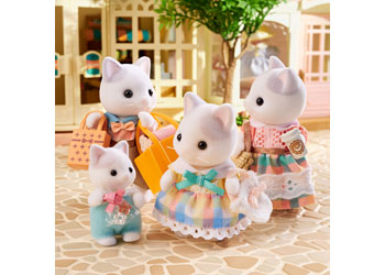 Sylvanian Families  - Latte Cat Family image 1