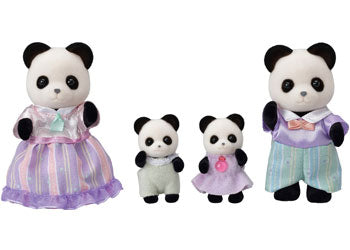 Sylvanian Families - Pookie Panda Family image 1