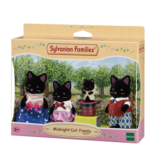 Sylvanian Families - Midnight Cat Family image 0