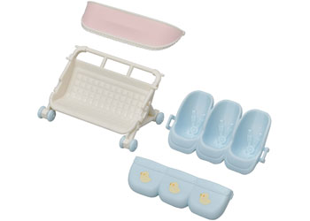 Sylvanian Families - Triplets Stroller image 6