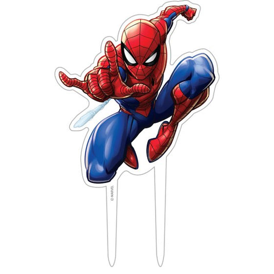 Spider-Man Acrylic Cake Topper image 0