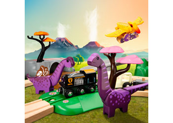 Brio - Dinosaur Adventure Set 21 piece image 1