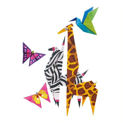 4M - Little Craft - Origami Zoo Animals image 2