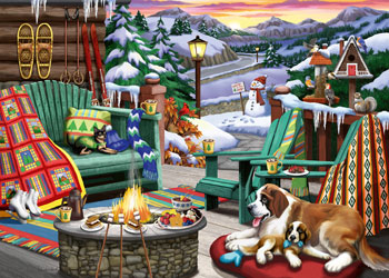 Ravensburger - Apres All Day Puzzle 500 pieces Large Format image 1
