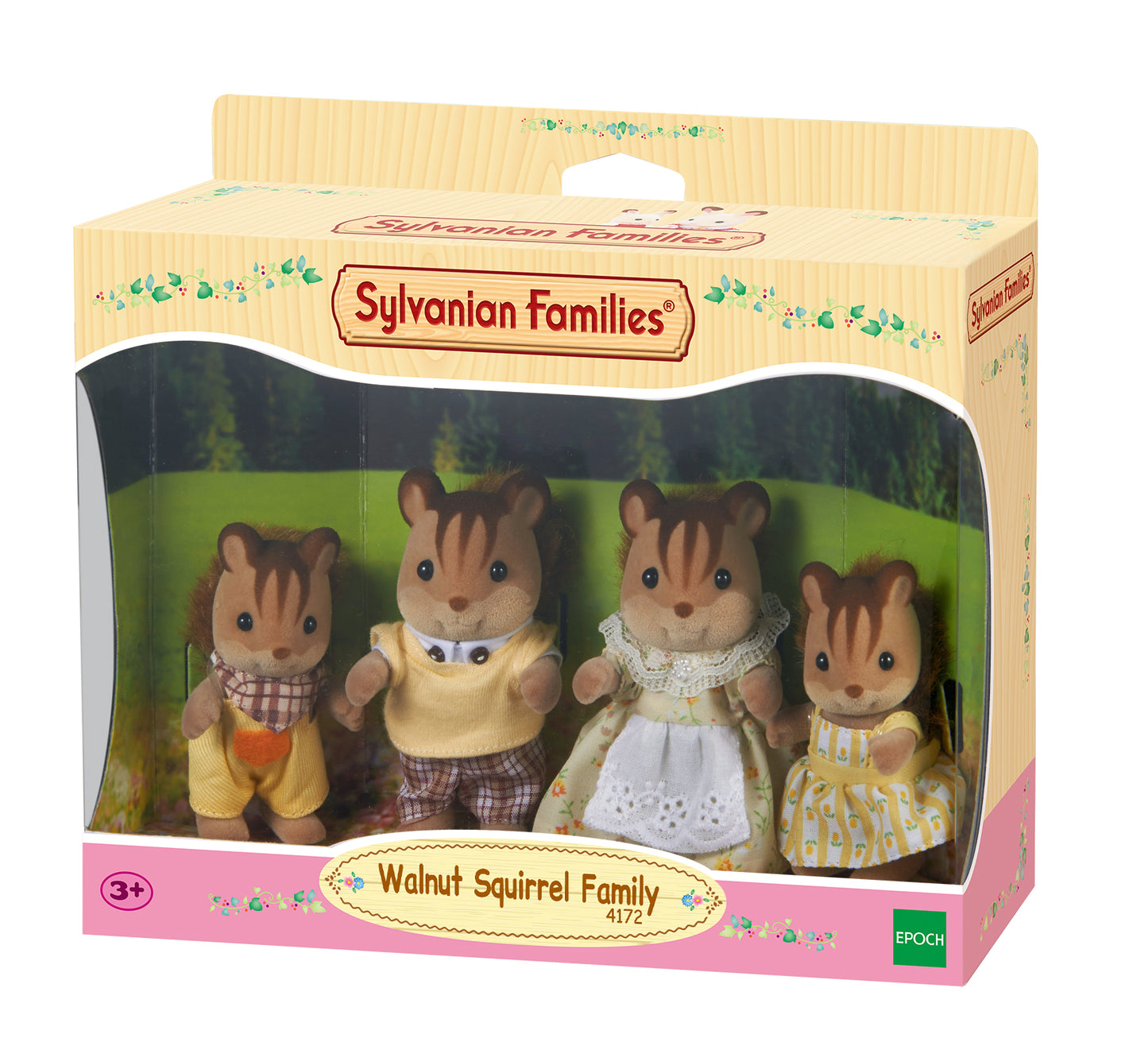 Sylvanian Families  - Walnut Squirrel Family image 0