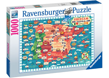 Ravensburger - Iberian Wine Tour Puzzle 1000p image 1