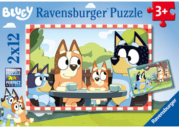 Ravensburger - Fun With Bluey 2x12 piece Puzzle image 5