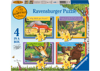 Ravensburger - The Gruffalo 4 pack image 0