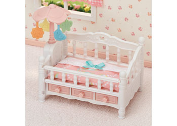 Sylvanian Families - Crib with Mobile image 1