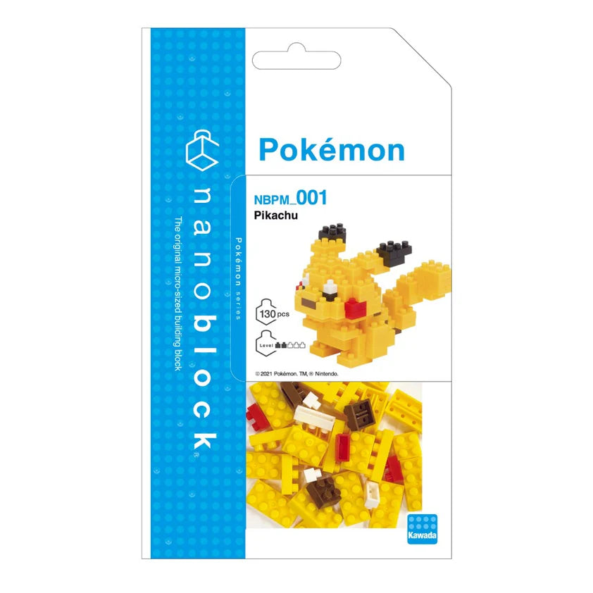 Nanoblock - POKEMON - PIKACHU image 1