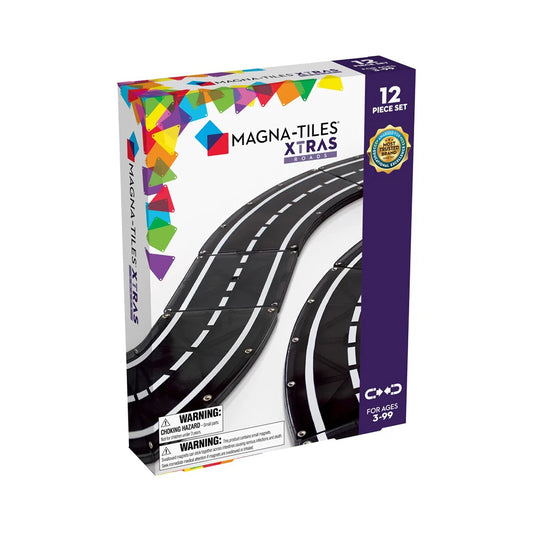 MAGNA-TILES - XTRA Roads - 12 Piece Set image 0