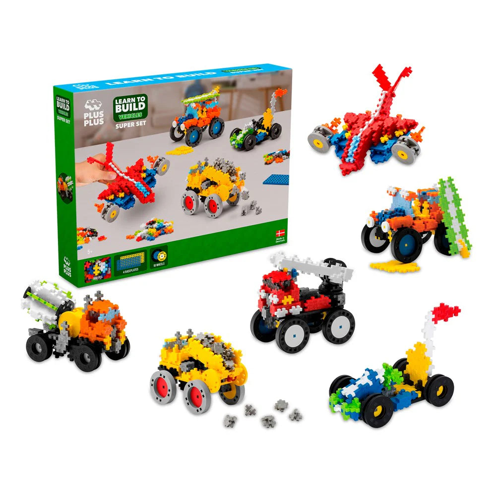 Plus-Plus - Learn to Build - Vehicles  image 1
