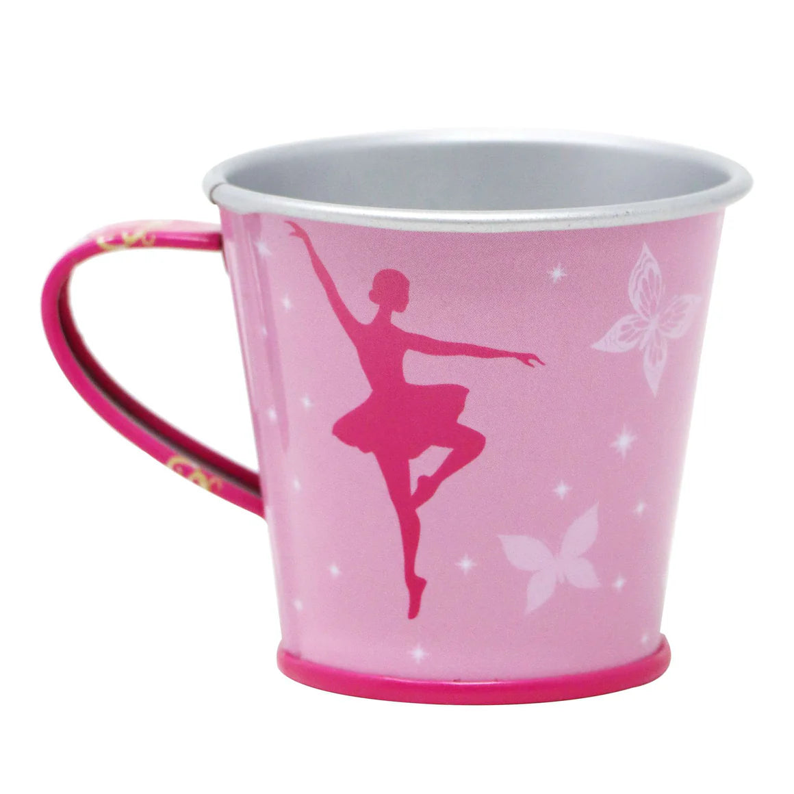 Pink Poppy - Butterfly Ballet Tin Tea Set image 5