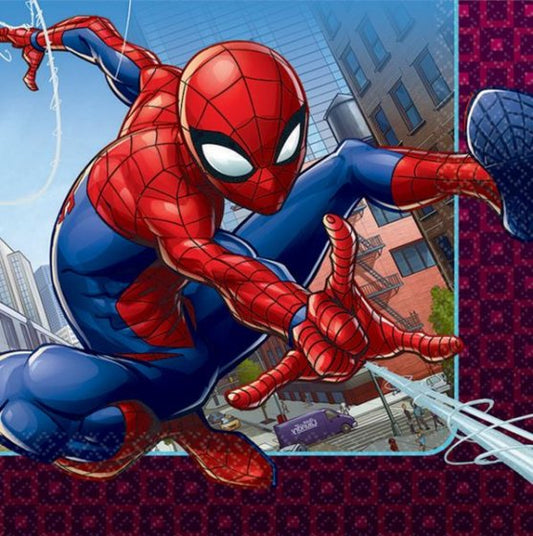 Spider-Man Webbed Wonder Lunch Napkins 16pc image 0