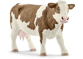 SCHLEICH - SIMMENTAL COW image 0