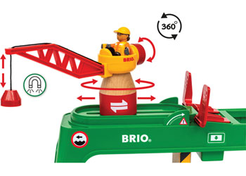 Brio - Container Crane 6 pieces image 3