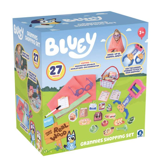 Bluey Wooden Grannies Shopping Game image 0
