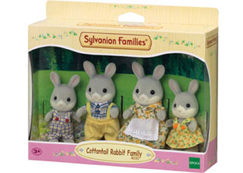 Sylvanian Families - Cottontail Rabbit Family image 0