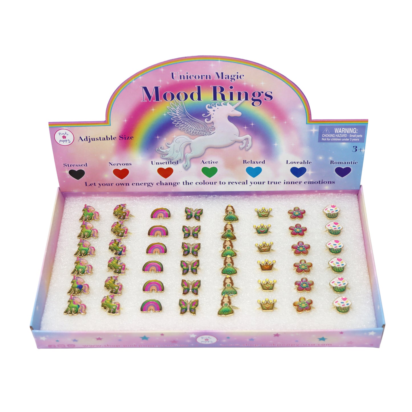 Pink Poppy Magical Mood Ring image 10