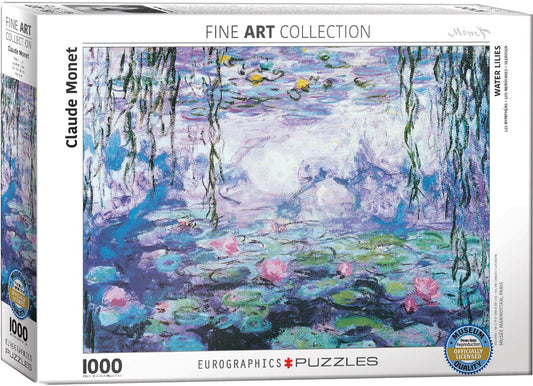 EuroGraphics Waterlilies by Claude Monet 1000-Piece Puzzle image 0