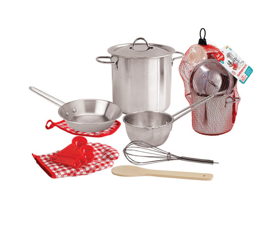Kaper Kidz - Stainless Steel Cooking Playset image 0