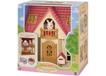 Sylvanian Families - Red Roof Cosy Cottage Starter Home image 0