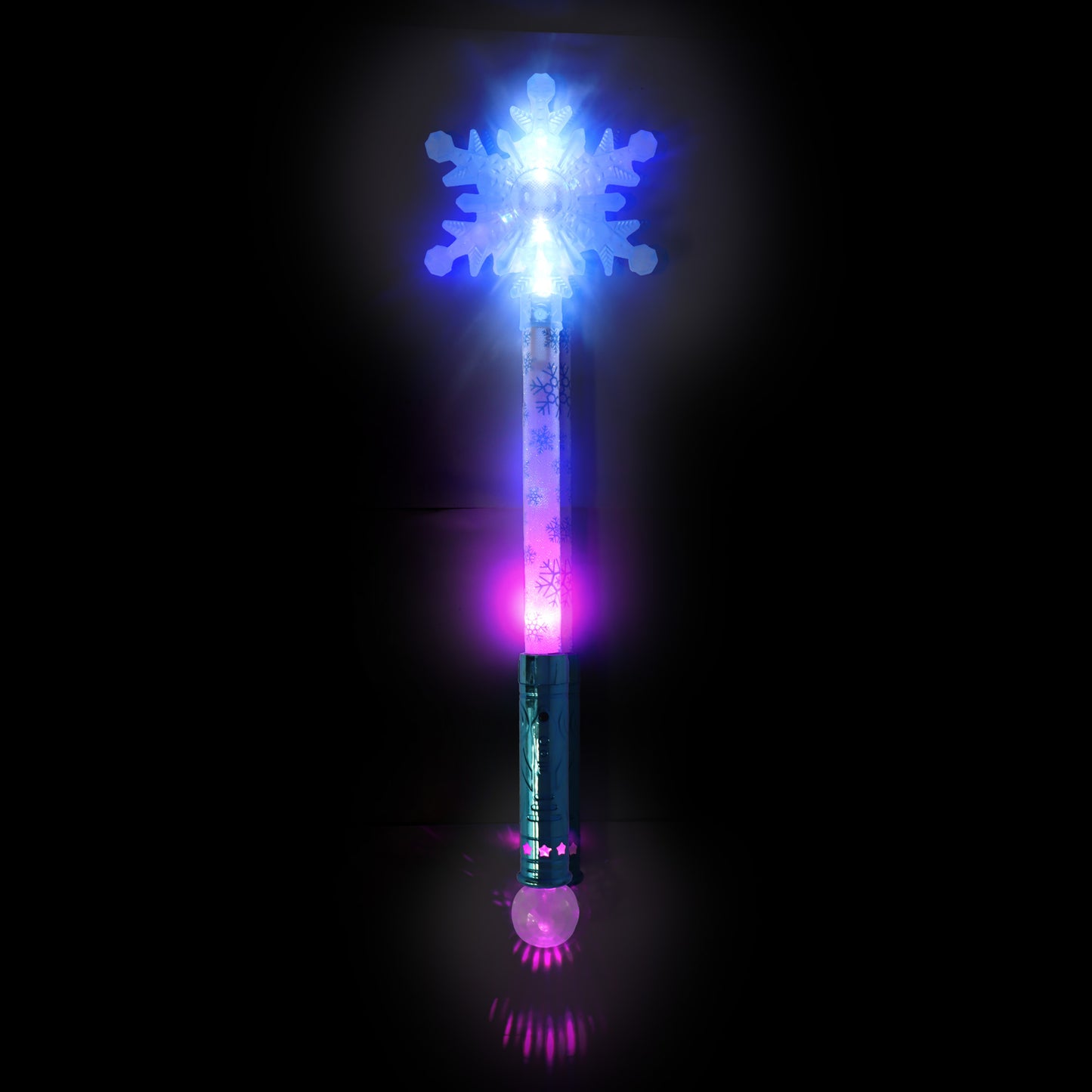 Pink Poppy Magical Snowflake Light Up Wand image 4
