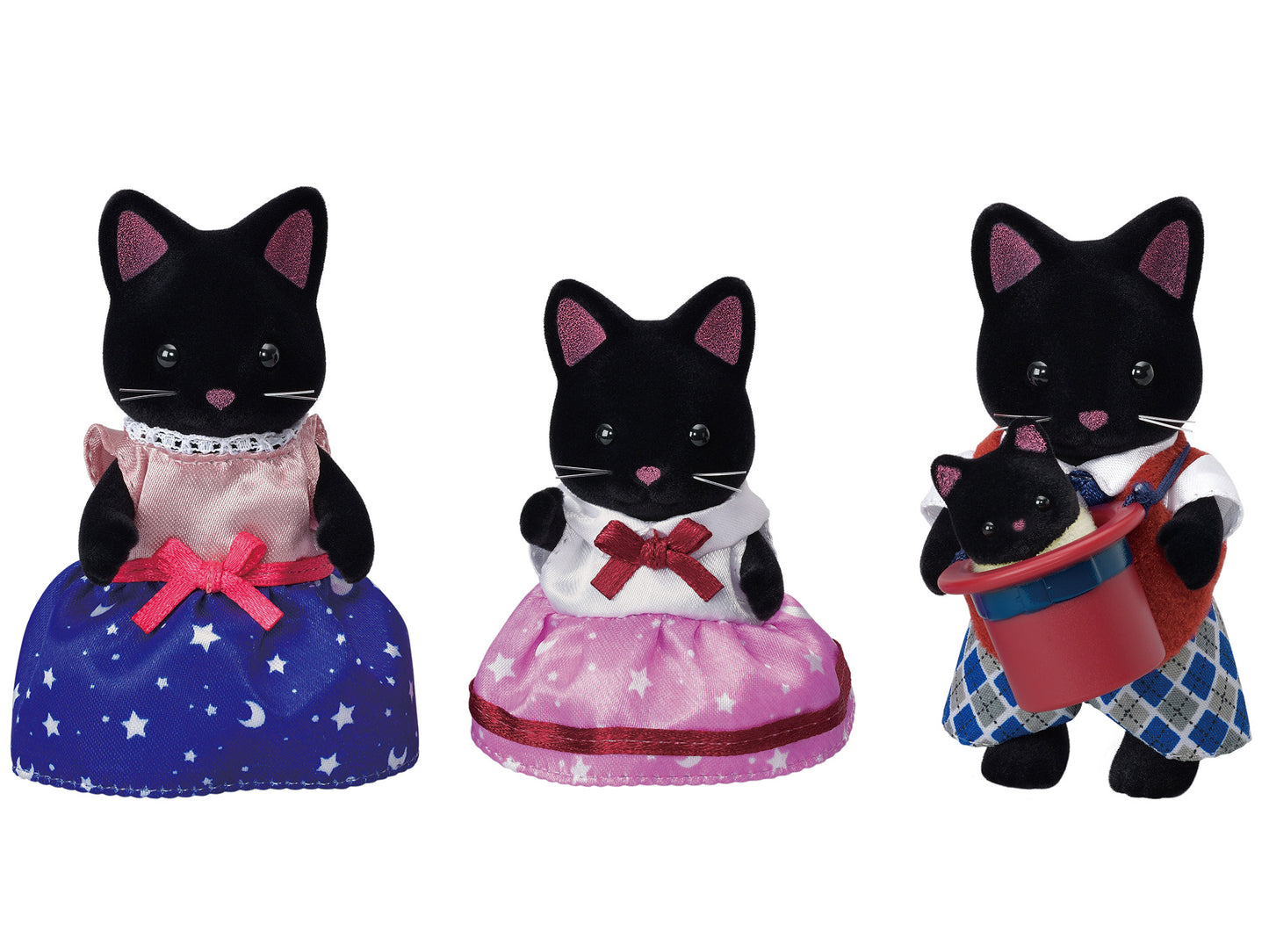 Sylvanian Families - Midnight Cat Family image 3